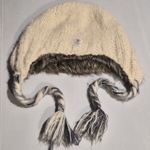 2010 Vancouver Winter Olympics Faux Fur Trapper Beanie Hat